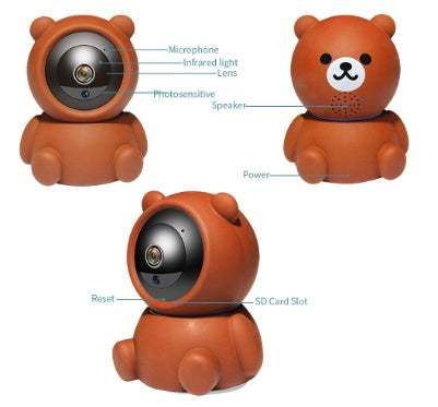 1080P WIFI IP IR Night Vision Home Security Camera