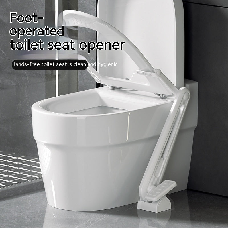 Hands-Free Toilet Lid Lifter
