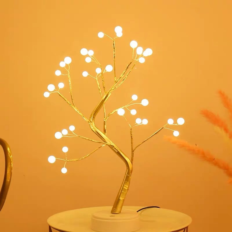 Tabletop Bonsai Tree Lamp
