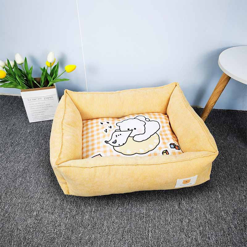 Cozy Square Pet Bed