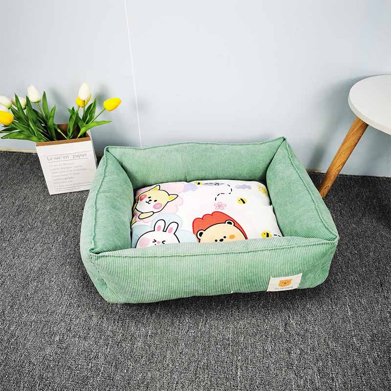 Cozy Square Pet Bed