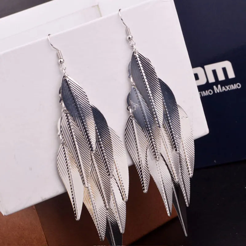 Baroque Leaf Dangles