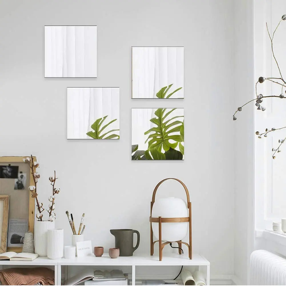 Quick-stick 3D Mirror Wall Stickers