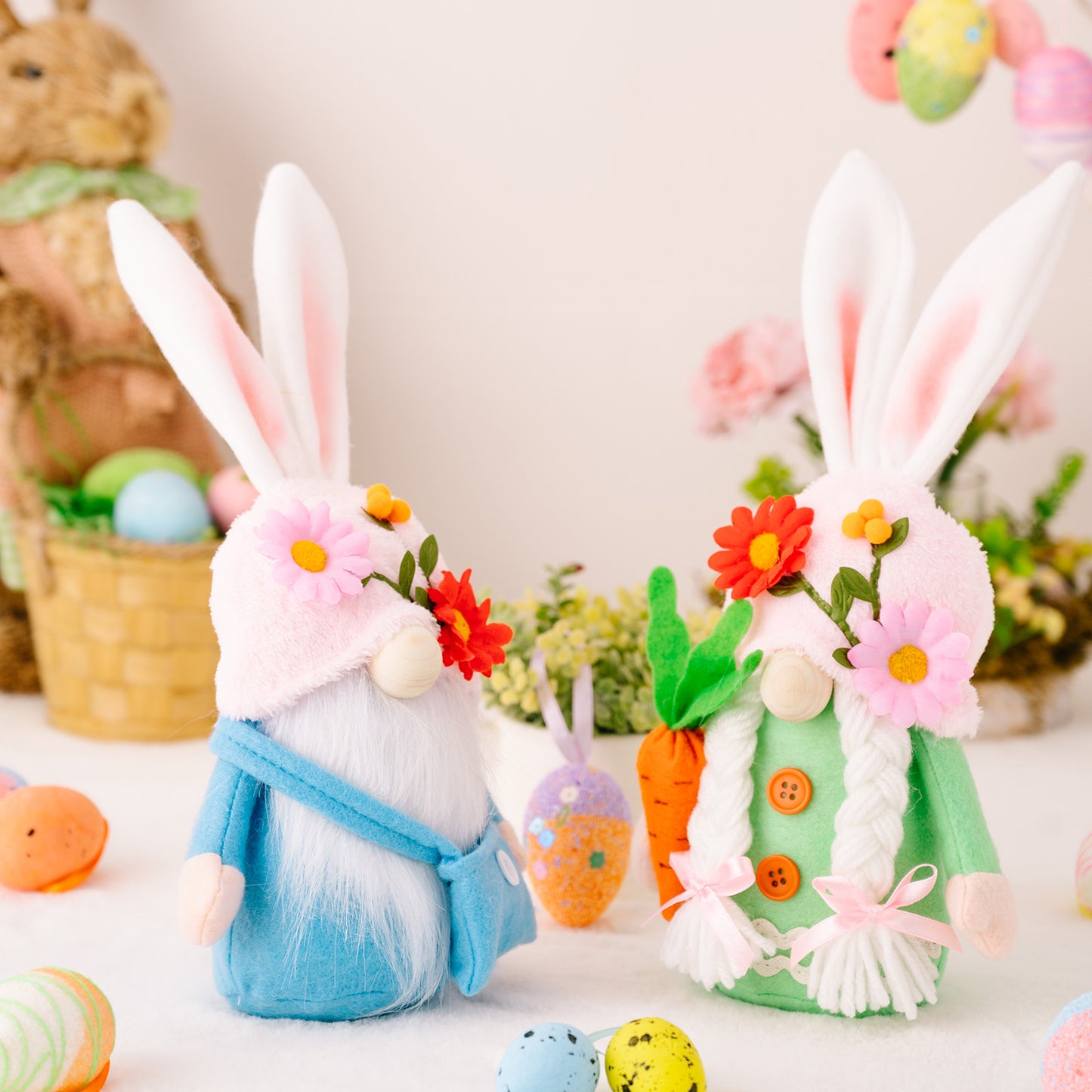Faceless Gnome Rabbit Dolls