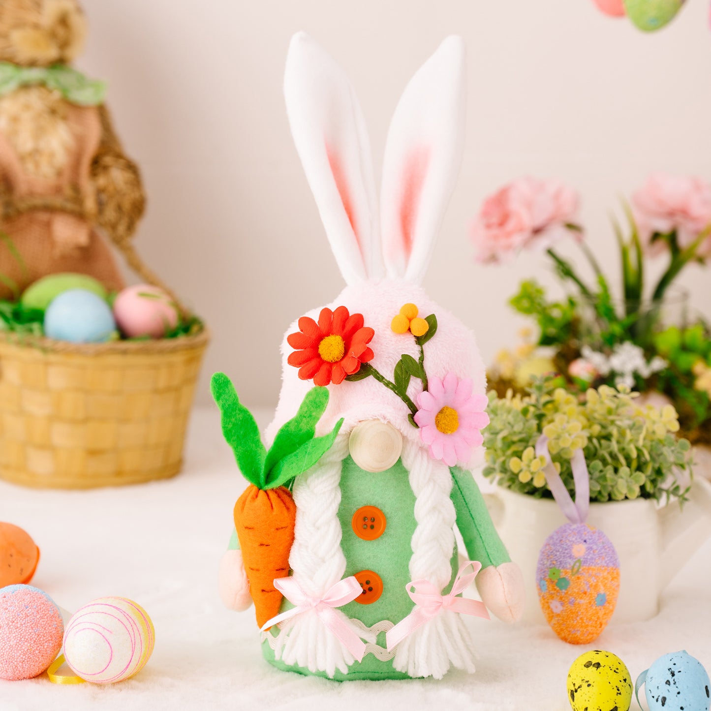 Faceless Gnome Rabbit Dolls