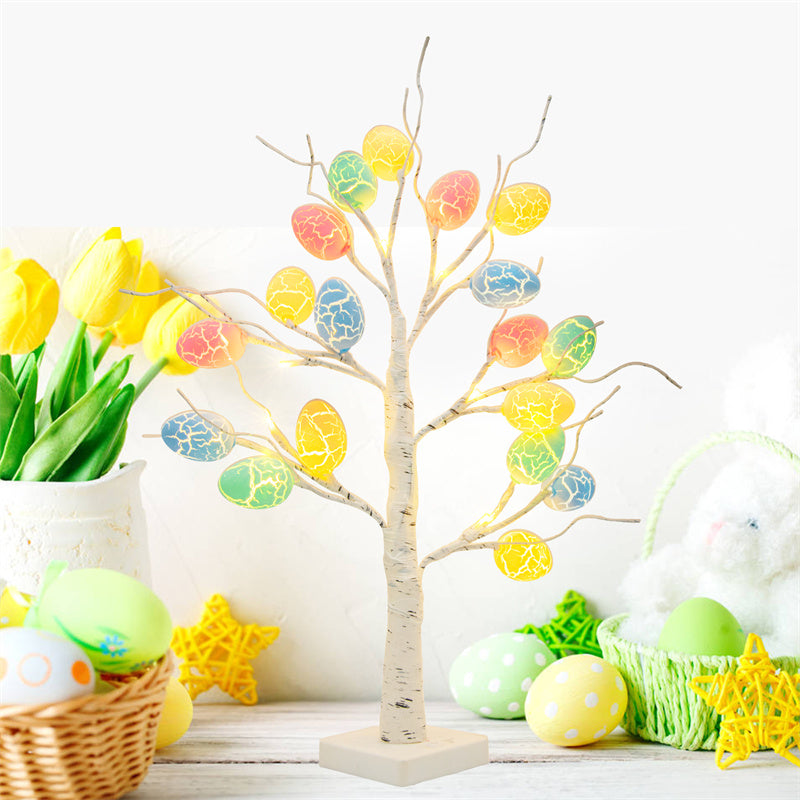 Easter Egg LED Light Birch Tree