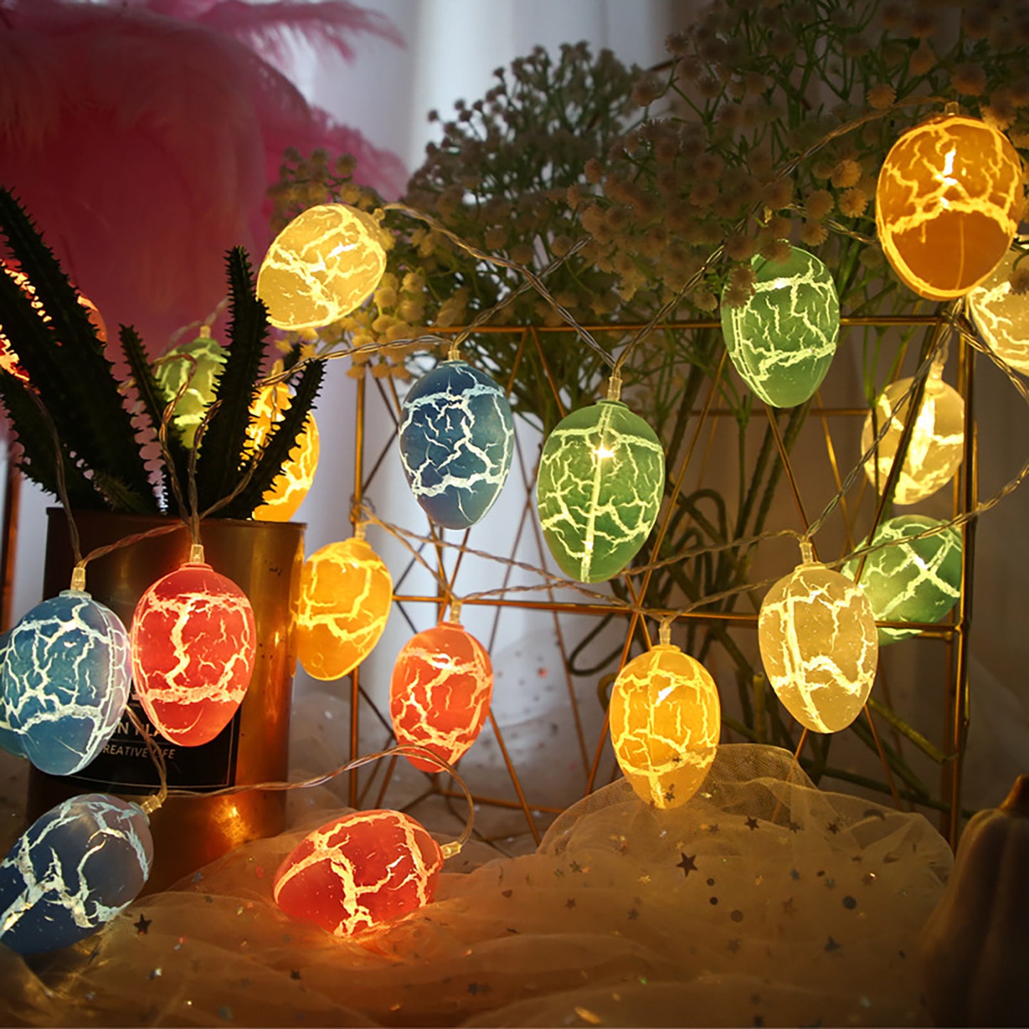 Waterproof LED Easter Light String