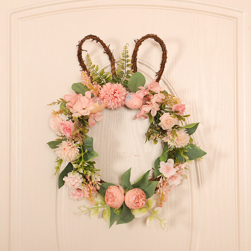 Chrysanthemum Rabbit Wreath