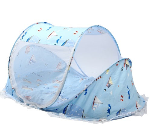 Foldable Baby Bed Net With Pillow