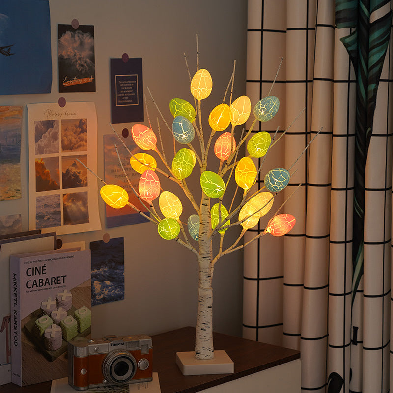 Easter Egg LED Light Birch Tree