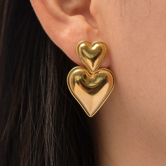 Love Pendant Earrings