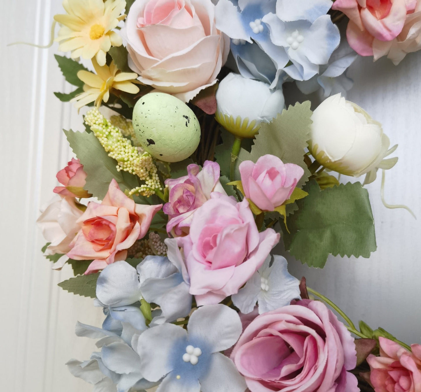 Easter Floral Wreath