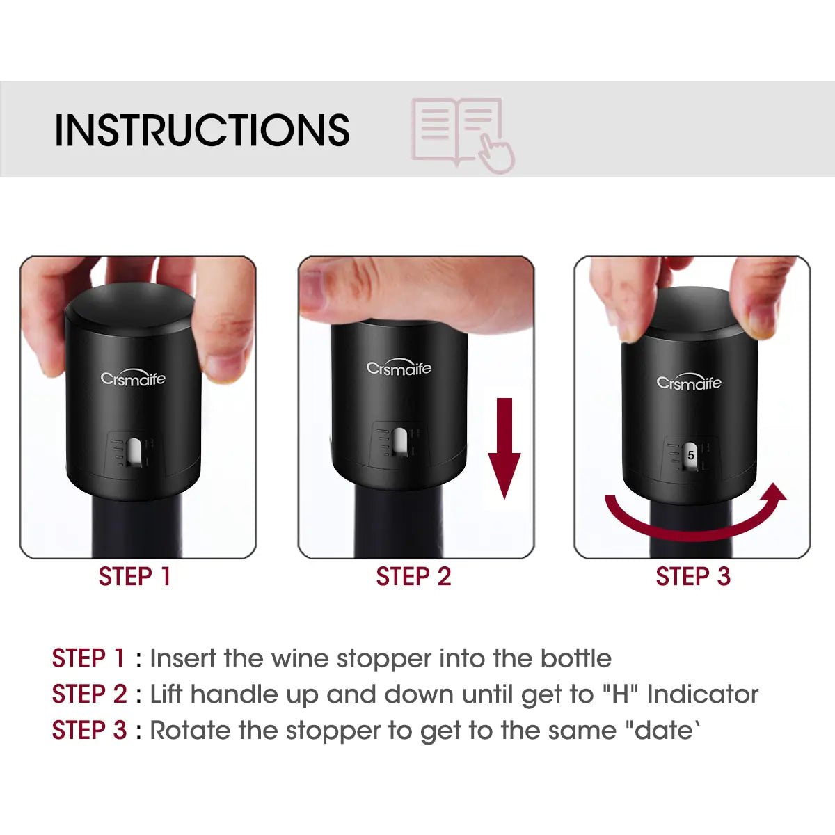 Vacuum Wine Stopper