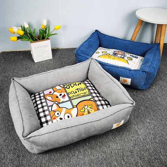 Cozy Square Pet Bed