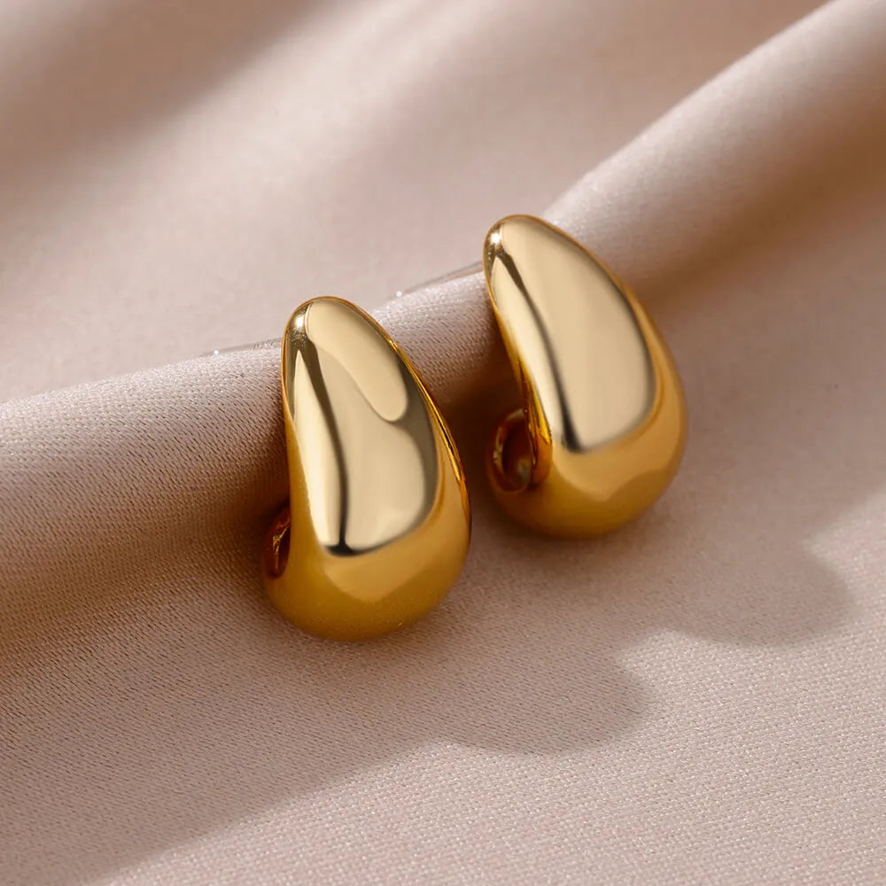 Pebble Statement Earrings