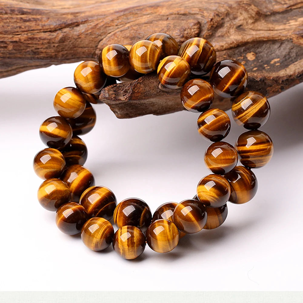 Natural Tiger's Eye Stone Bracelet