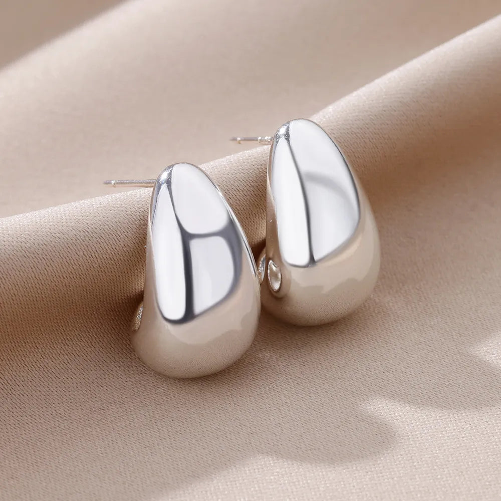 Pebble Statement Earrings