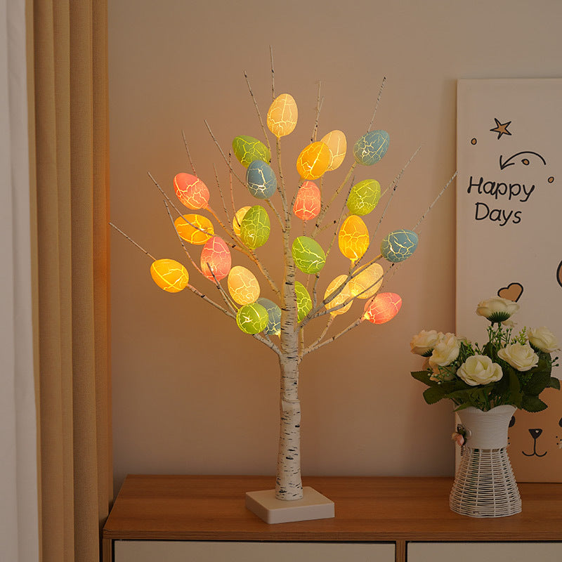 Easter Egg LED Light Birch Tree